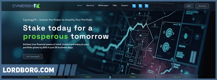 HYIP cynergyfx.com — Обзор и отзывы
