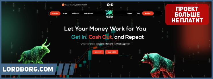 HYIP aivest.biz — Обзор и отзывы