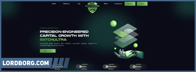 HYIP batchultra.com — Обзор и отзывы